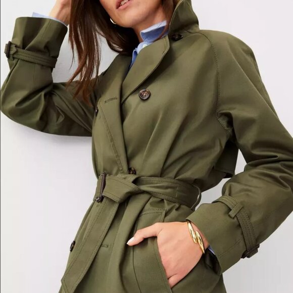Anne Taylor Jackets & Blazers - Double Breasted Trench Coat